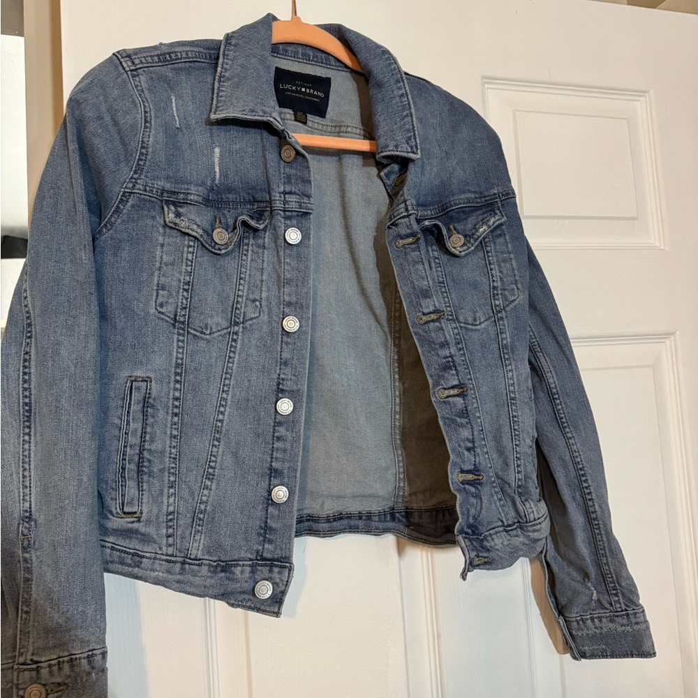 Lucky Brand Classic Blue Denim Jacket